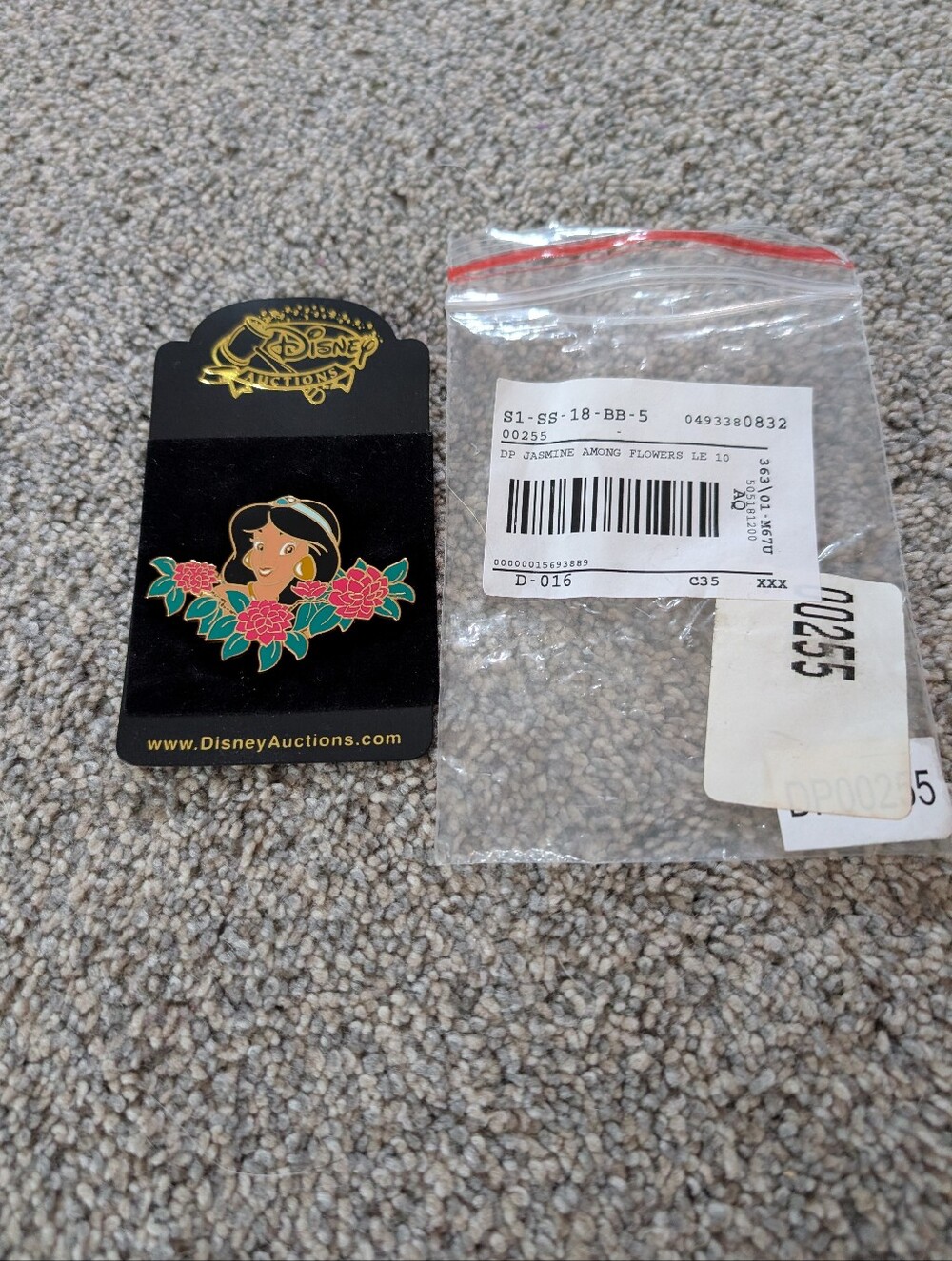 Disney Jasmine LE Pin